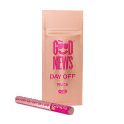 Buy DAY OFF Peach Vape Pen 1:2 CBD:THC