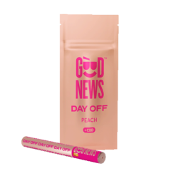 Buy DAY OFF Peach Vape Pen 1:2 CBD:THC